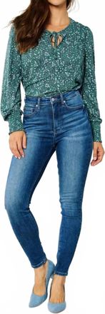 Judy Blue Tummy Control Skinny Jeans In Medium Blue