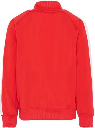 Puma Kids Sweatshirt With Zip Closure Red Recycled Polyester Hoods & Sweatshirts