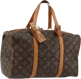 Louis Vuitton Pre-owned Canvas Reistas - Dames - Vintage Weekendtas - Bruin - ONE Size - Vintage