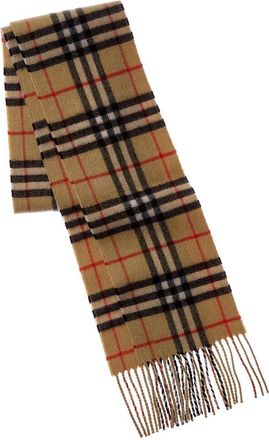 Burberry Check Cashmere Scarf