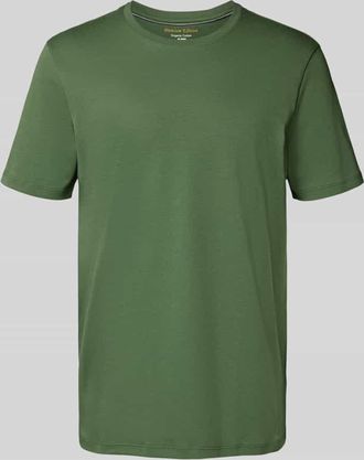 Christian Berg T-Shirt mit Rundhalsausschnitt in Dunkelgruen, Größe XXL