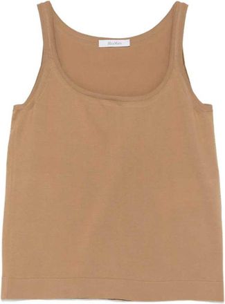 Max Mara Pumano Tanktop mit weitem Ausschnitt