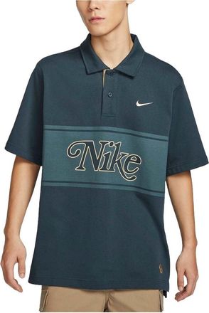 Nike Sportswear Graphic Polo Shirt Asia Sizing Midnight Navy HM4456-478