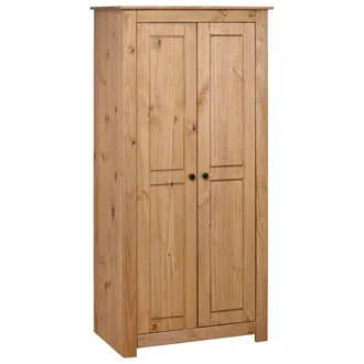 vidaXL Vidaxl Armadio 80x50x171,5 Cm In Legno Massello Pino Panama Range