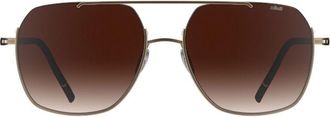 Silhouette Ingonish 8749/75 7530 Mens Sunglasses Gold Size 57