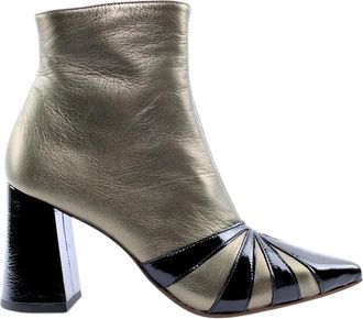 Chie Mihara Ludrik - Dames - Laarzen met Hak - Grijs - 36 EU - Leer - Schoenen