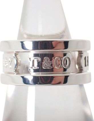 Tiffany & Co. Sterling Silver 925 Band Ring (Pre-Owned)
