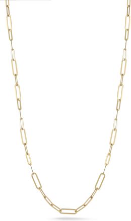 Ember Fine Jewelry 14K Gold Paperclip Chain Necklace