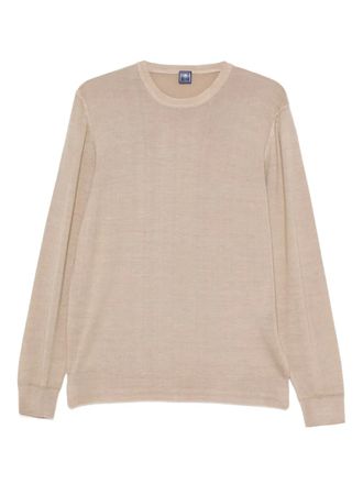 Fedeli merino top - men - Merino - 56 - Neutrals