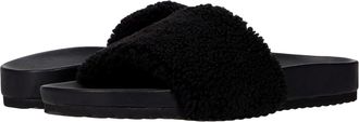 Farylrobin Montrose Black Faux Fur MONTROSE-BLK Womens