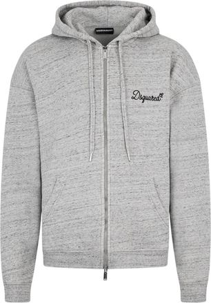 Dsquared2 Grey D2 Signature Hoodie