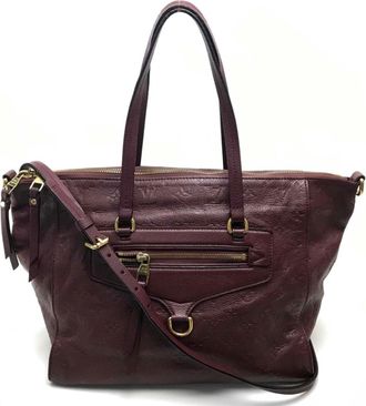 Louis Vuitton Brown Flamme Monogram Empreinte Shoulder Bag Tote Bag (Pre-Owned)