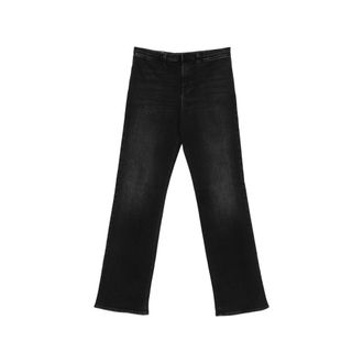 Gucci Web-stripe Wide-leg Jeans