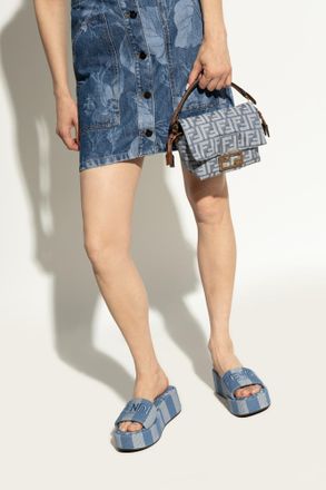 Fendi Handbag Mamma Small, Womens, Blue