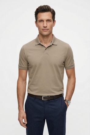 Boss Green by Hugo Boss Poloshirt BOSS GREEN Pio 2, Herren, Gr. XXL, light, pastel gr&uuml;n334, Jersey, Obermaterial: 100% Baumwolle, unifarben, regular fit normal, Rippstrickb&uuml;n
