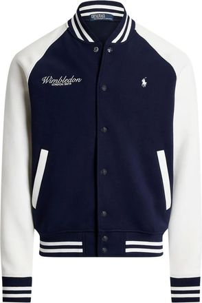 Polo Ralph Lauren x Wimbledon knitted bomber jacket - Blue