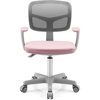 Giantex Silla de oficina infantil de altura ajustable 54x54x80cm