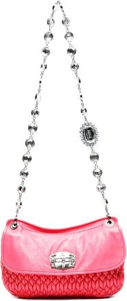 Miu Miu Borsa a spalla matelassé 2010-2020 - Rosa