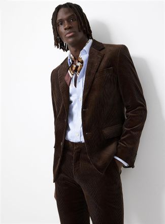 Le 31 Mens Colourful corduroy jacket Stockholm fit - Slim