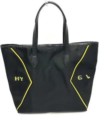 Givenchy Pre-owned Nylon Tote Bag - unisex - Vintage Shopper - Zwart - ONE Size - Nylon - Vintage