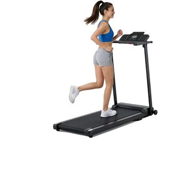OEM Cinta De Correr, Dise&ntilde;o Compacto, 12 Programas De Entrenamiento, Color Negro