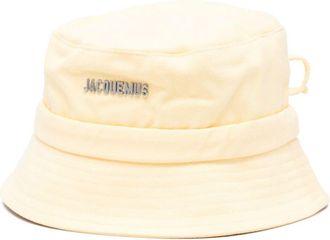 Jacquemus Le Bob Gadjo bucket hat - unisex - Cotton - 60 - Yellow