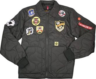 Alpha Industries Bomberjack - Heren - Bomber jackets - Zwart - XL - Leer - Jassen