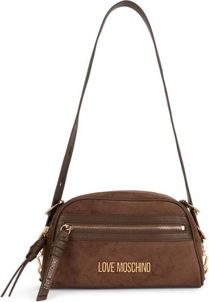 Love Moschino Shoulder Bag - Dames - Tassen - Bruin - Maat: ONE Size Poliester