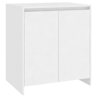 Berkfield Home Decorative 3 Piece Sideboard White Engineered Wood