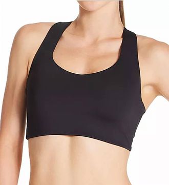 New Balance Dry Power X High Impact Sports Bra In Black