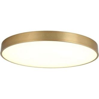 OEM L&aacute;mpara De Techo Led Ultrafina Para Ba&ntilde;o, Cocina, Redonda, Dorada, Perfecta Para Pasillo, Dormitorio O Comedor -crezuo