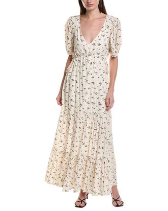 Saltwater Luxe Short Sleeve Maxi Dress