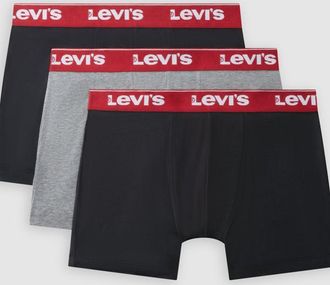 Levi's Woven Boxer - 2 pack - Uomo - XL - Multicolore / Light Blue/White