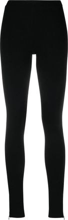 Toteme Black Slim Fit Leggings