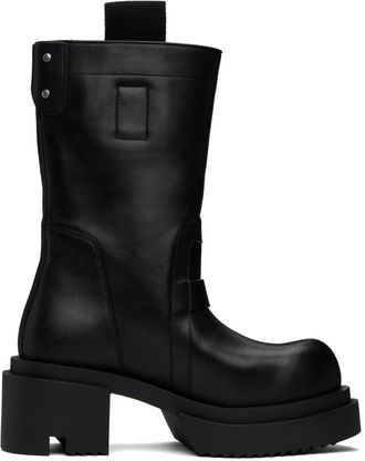 ブーツ RICK OWENS Men Boots RU01E5875 BLACK RICK OWENS - SHOES - Rick Owens