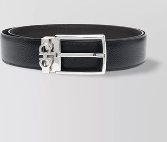 Ferragamo gancini buckle leather belt