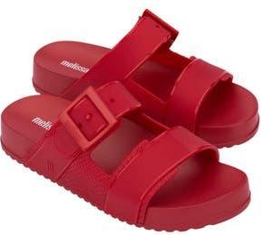Melissa Cozy Connection Slide Sandal in Red at Nordstrom Rack, Size 7