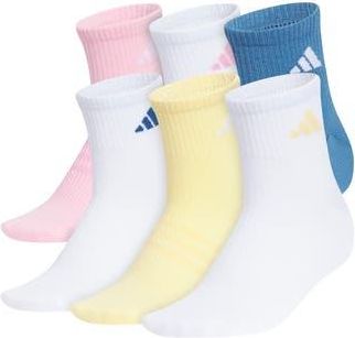 adidas Superlite 3.0 6-Pack Ankle Socks in Bright Pink at Nordstrom Rack, Size Medium