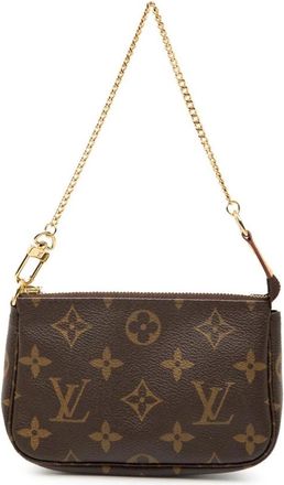 Louis Vuitton Pre-owned Shoulder Bags, female, Brown, Size: ONE SIZE Pre-owned Chain Handle Bag