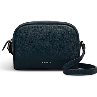 Radley London The Daily Mini Zip Around Crossbody Bag in Teal at Nordstrom, Size X-Small