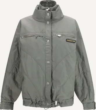 The Attico Bomber con collo alto e cerniere Woman 38