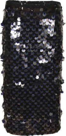 P.A.R.O.S.H. Midi Rok - Dames - Midirokken - Zwart - M - Rokken
