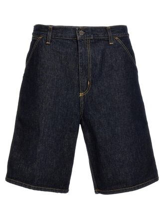 Carhartt Work in Progress Blue Single Knee bermuda shorts