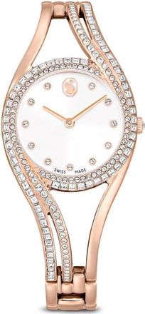 Swarovski Jewelry Watch Quartz Crystal White Dial Watch 5715465