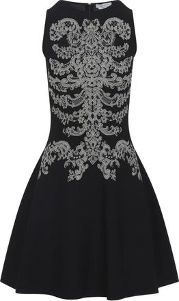 Alexander McQueen Viscose Mini Dress - Dames - Korte kleedjes - Veelkleurig - XS - Kleedjes