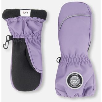 Deux par Deux Baby Girl Winter Mittens Play in Purple Gray at Nordstrom, Size 12-24M