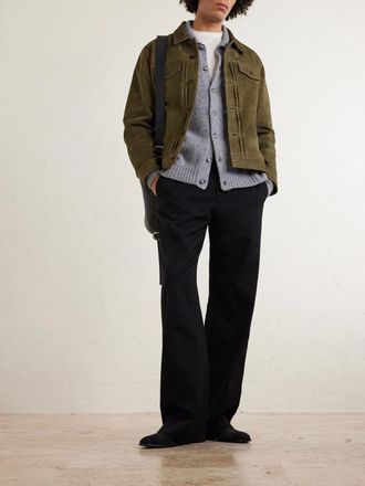 Officine G&eacute;n&eacute;rale Liam Suede Jacket