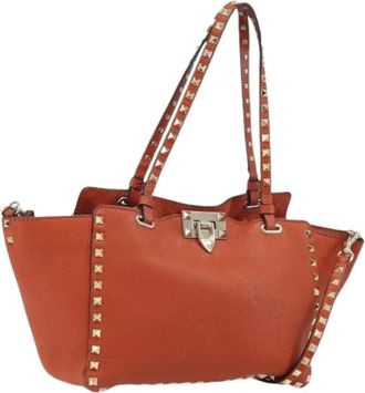 Valentino Pre-owned Handbags, female, Orange, Size: ONE SIZE Pre-owned Vintage Handbag
