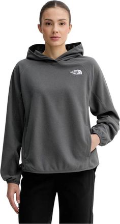 The North Face Oxara Hooded Fleece - Dames - Outdoor shirts - Grijs - XL - Polyester - Fitness
