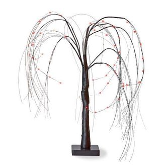 Tag Spooky Weeping Willow LED Tree Decorative Sculpture Indoor in Black at Nordstrom
